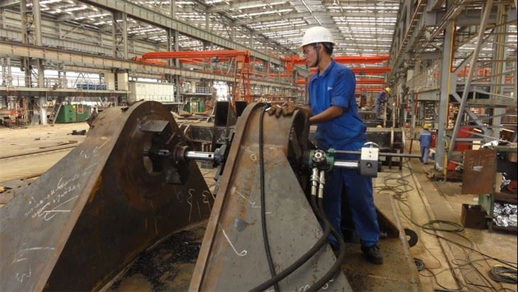 Stroj za bušenje na liniji